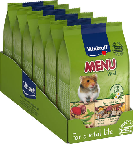 Vitakraft Menü Vital - Hamsterfutter - 6x400 Gramm