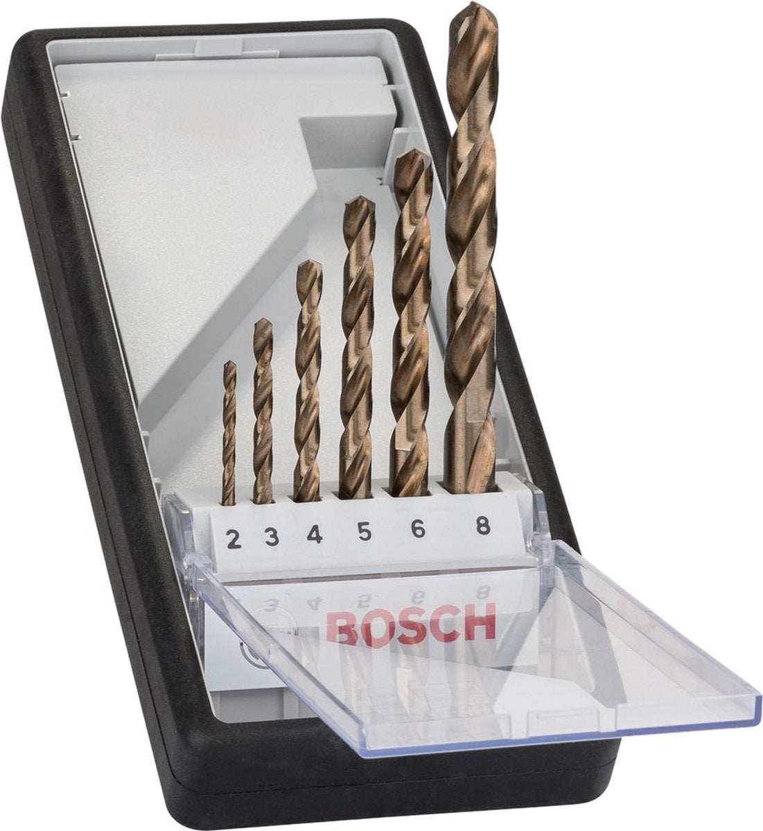 Bosch 6-delige robust line metaalborenset hss-co(6)