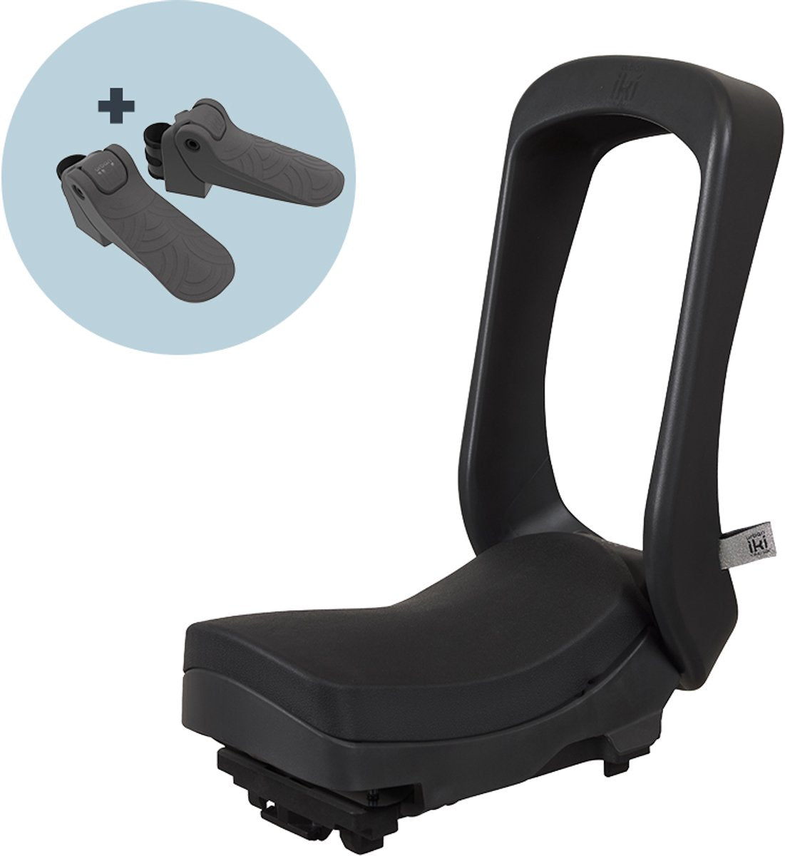 Urban Iki Junior Fahrradsitz – Mik HD – Bincho Black Bincho Black