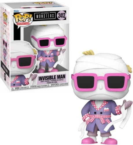 Funko-Pop! Animation: Universelle Monster – Unsichtbarer Mann #2412