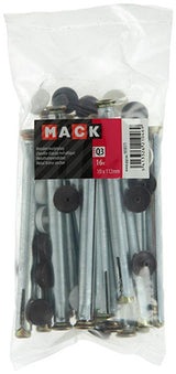 Mack 1018171 - metalen kozijnplug staal verzinkt 16 st 10 x 110 mm | 5 stuks