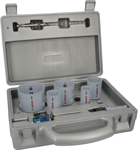 Bosch Pro Multi-Material PC plus 9-teiliges Lochsägen-Set – 2608594...