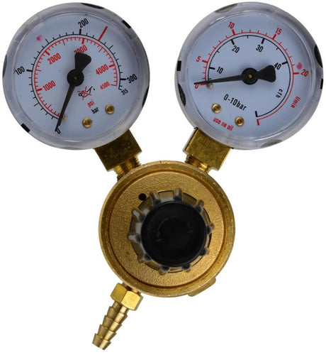 Geko Argon-Mischdruckregler – 2 Manometer – hohe Kapazität
