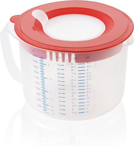 Leifheit Measure Store Messbecher – 3in1 – 2,2 l