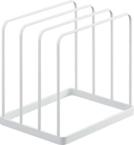 Yamazaki Tablett und Schneidebrett Standard – Turm – Weiß