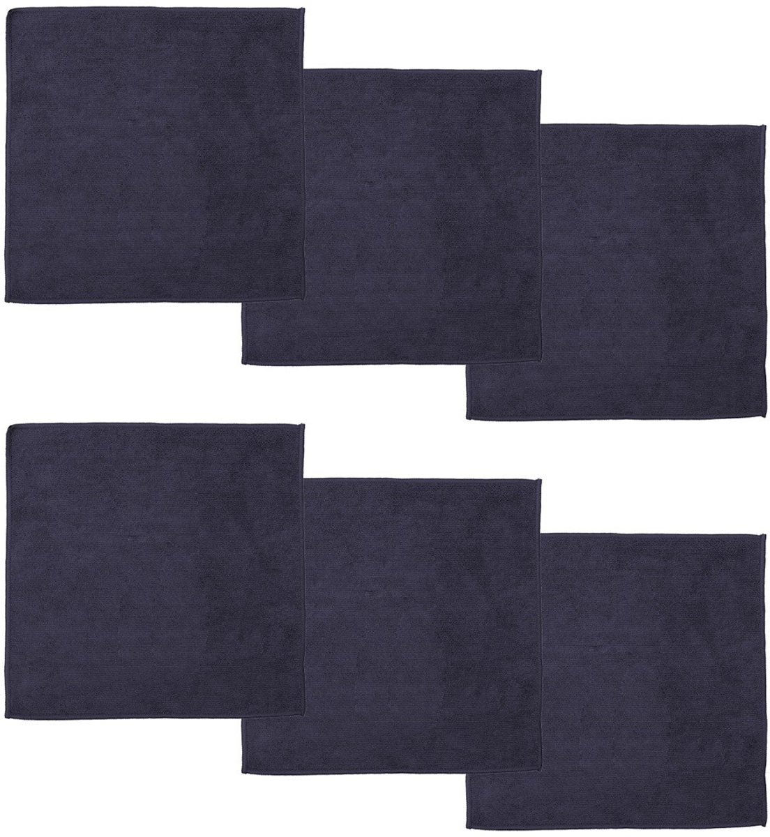 Ddddd Mikrofasertuch Billie 30x30 cm blau 6 Stück | 4 Stück