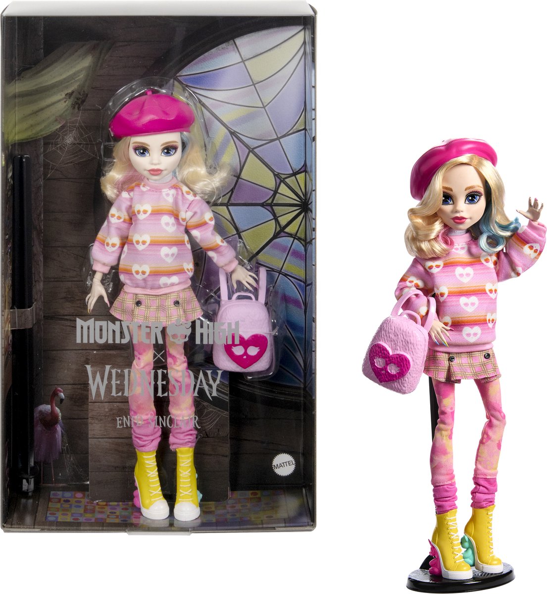 Monster High Wednesday Enid Sinclair – Modepuppe