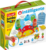 Quercetti Stapelspiel Jumbo Peggy Junior Karton 24-teilig