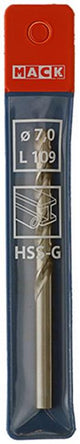 Mack 1018410 - metaalboor hss g din 338 ø 7,0 x 109 mm | 5 stuks