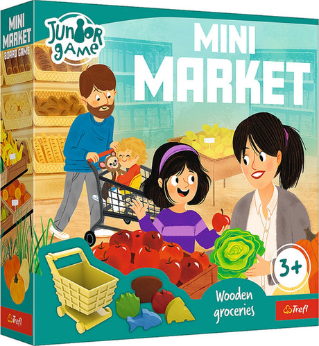 Trefl Mini-Marktspiel mit Lebensmitteln aus Holz