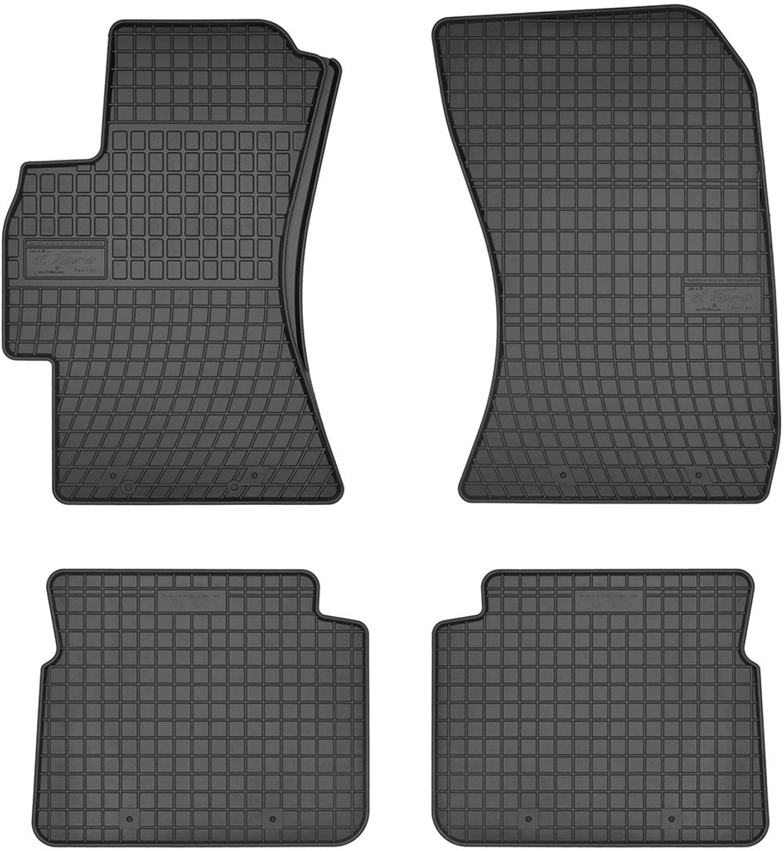 Frogum Gummimatten Subaru Impreza 2007-2014 -