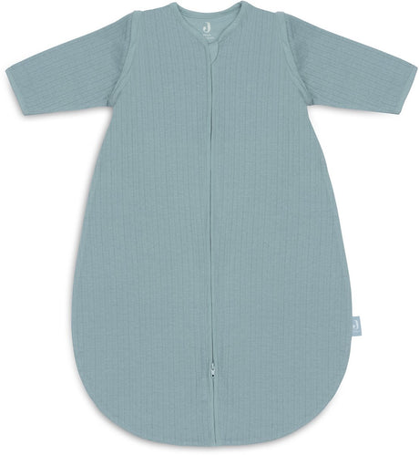 Jollein baby slaapzak zomer met afritsbare mouw 110cm - rond - ajour sea green - zomerslaapzak
