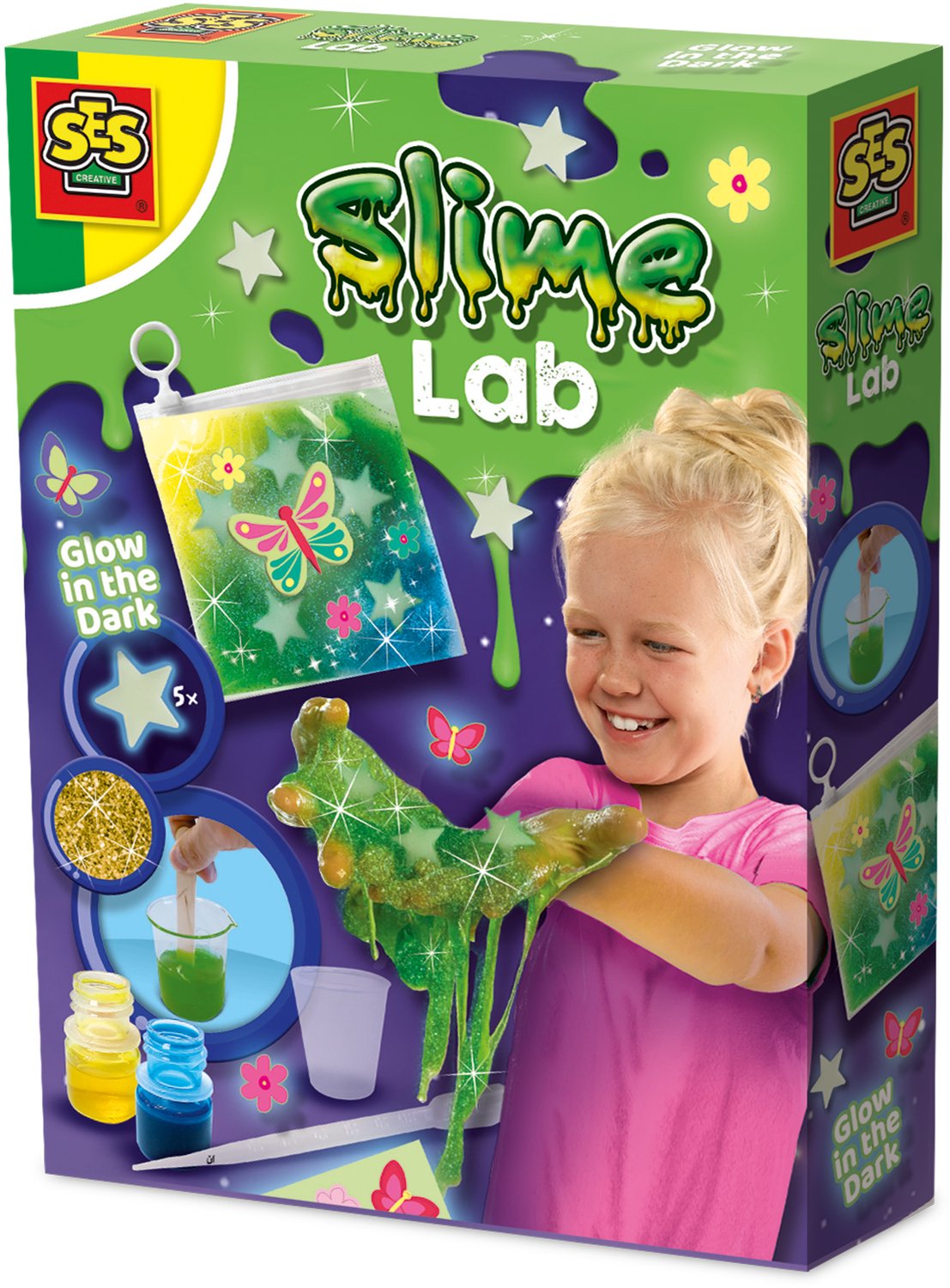 Ses Creative Ses Slime Lab – leuchtet im Dunkeln