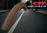 CST-Reifen Zeppelin 26 x 1,75'' 47-559 - braun mit Reflexion