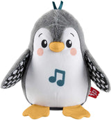 Fisher-Price Klappwackel-Pinguin – 20 cm hoch – interaktives Kuscheltier