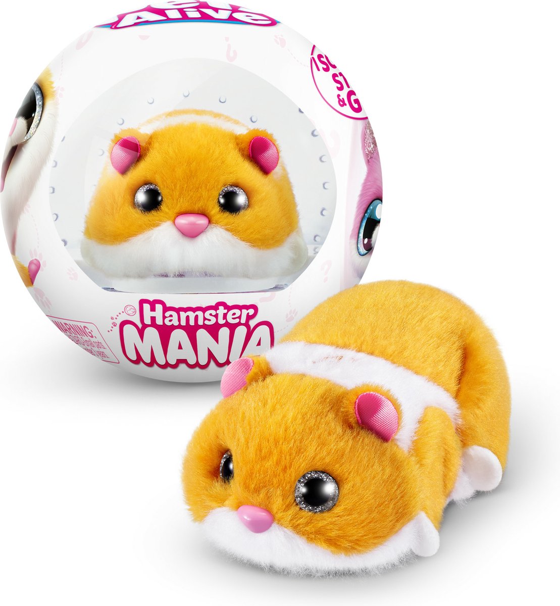 Zuru Pets Alive Hamstermania Serie 1 Kapsel sortiert i.