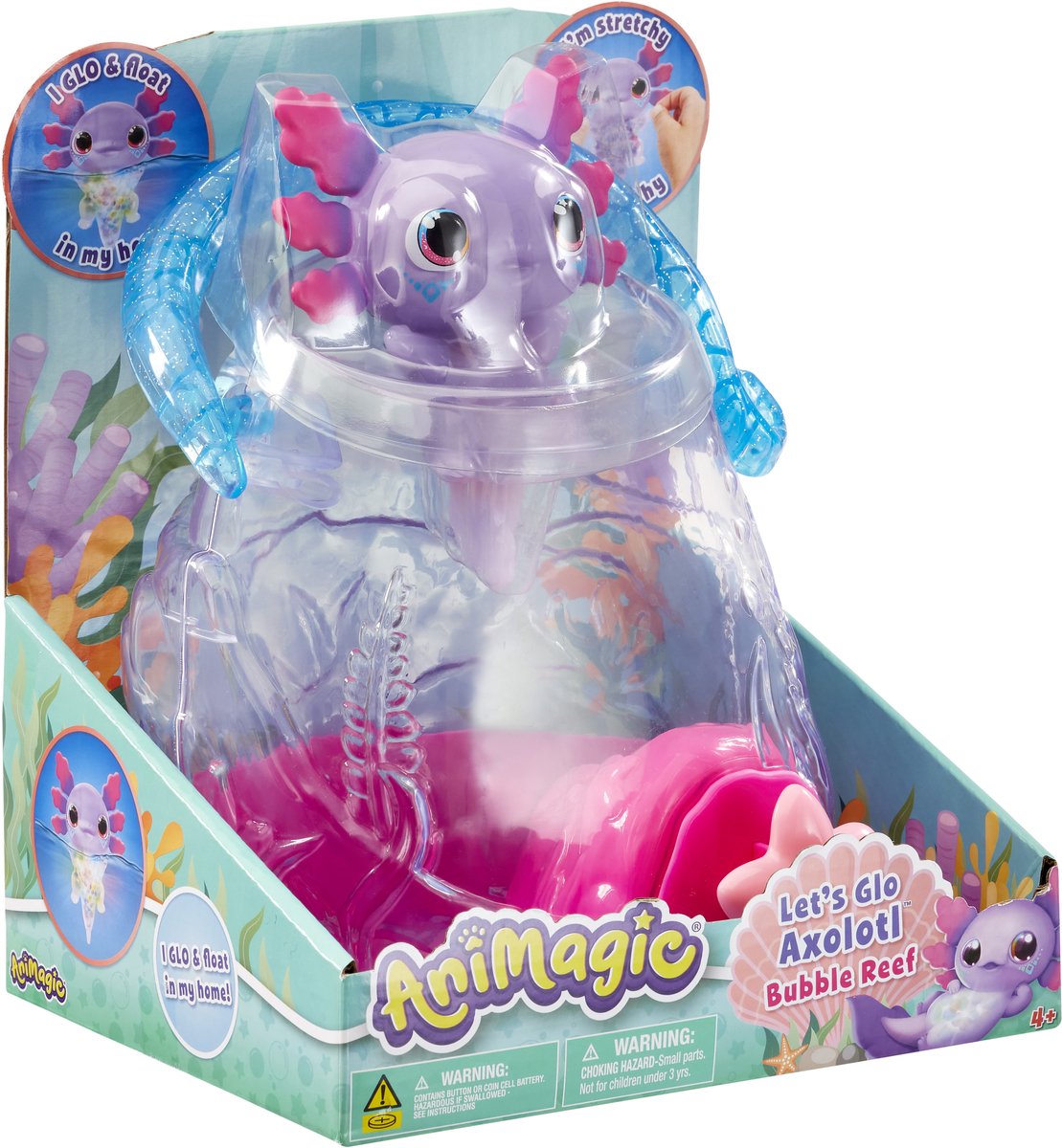 Animagisches Axolotl-Aquarium | 2 Stk