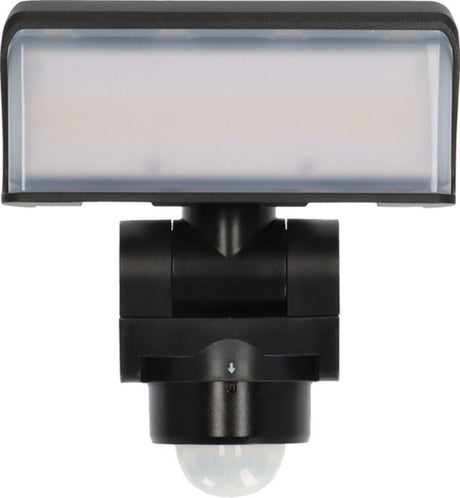 Brennerstuhl LED-Außenleuchte mit Bewegungsmelder ws 2050 sp1680lm, IP44, 3000k, 180° Erfassungswinkel mit bis zu 10m Reichweite, mit Dämmerungssensor