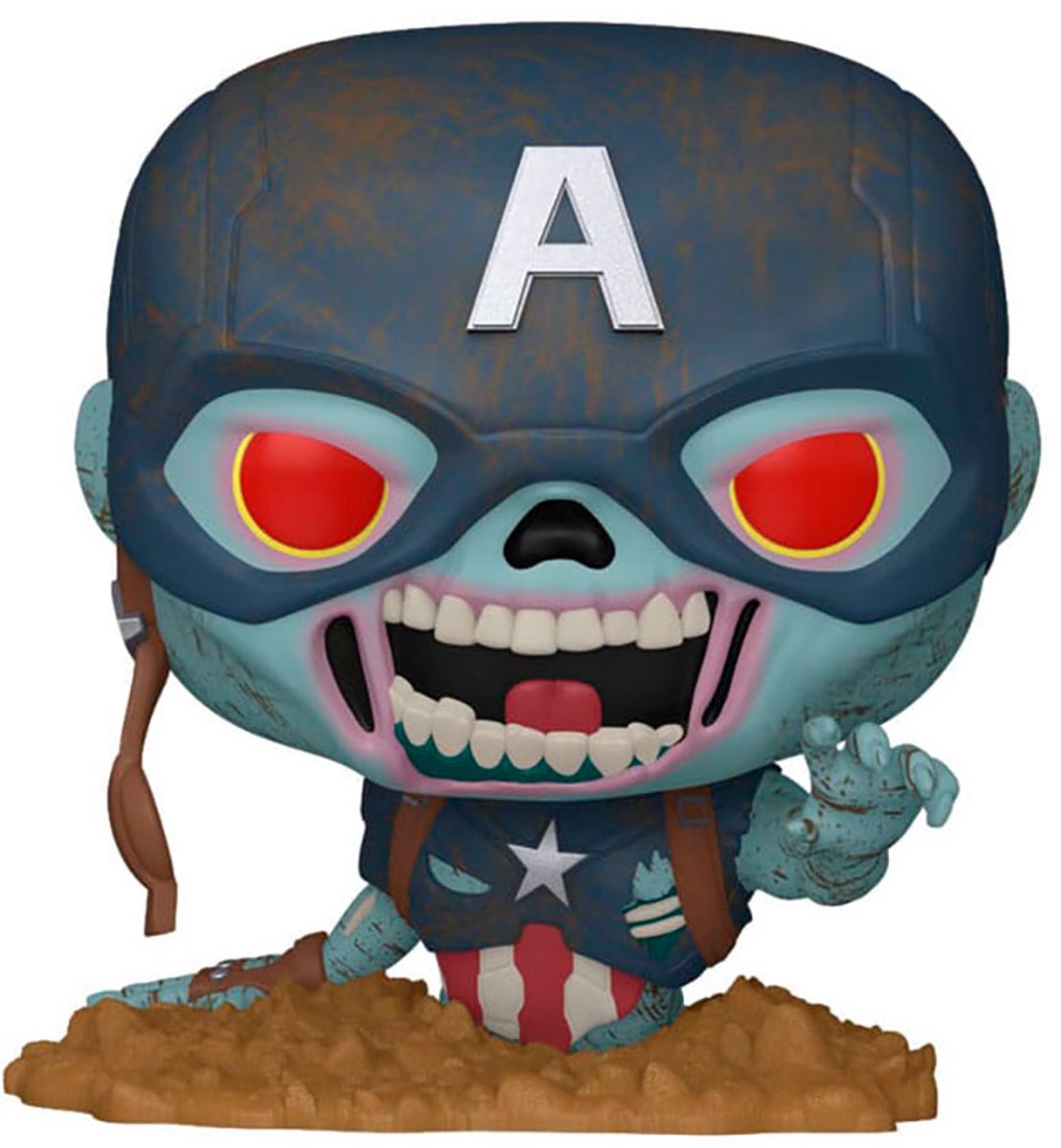 Funko-Pop! Marvel Zombies – Zombie Captain America #1554