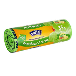 Swirl reißfest auslaufsicher actiffresh 35l 9 Stück
