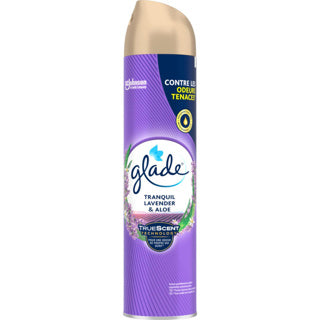 Kein Marken-Glade-Aerosol, ruhiges Lavendel-Aloe | 4 Stück
