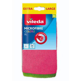 Vileda Mikrofasertuch Farben XL 2 Stück | 5 Stück
