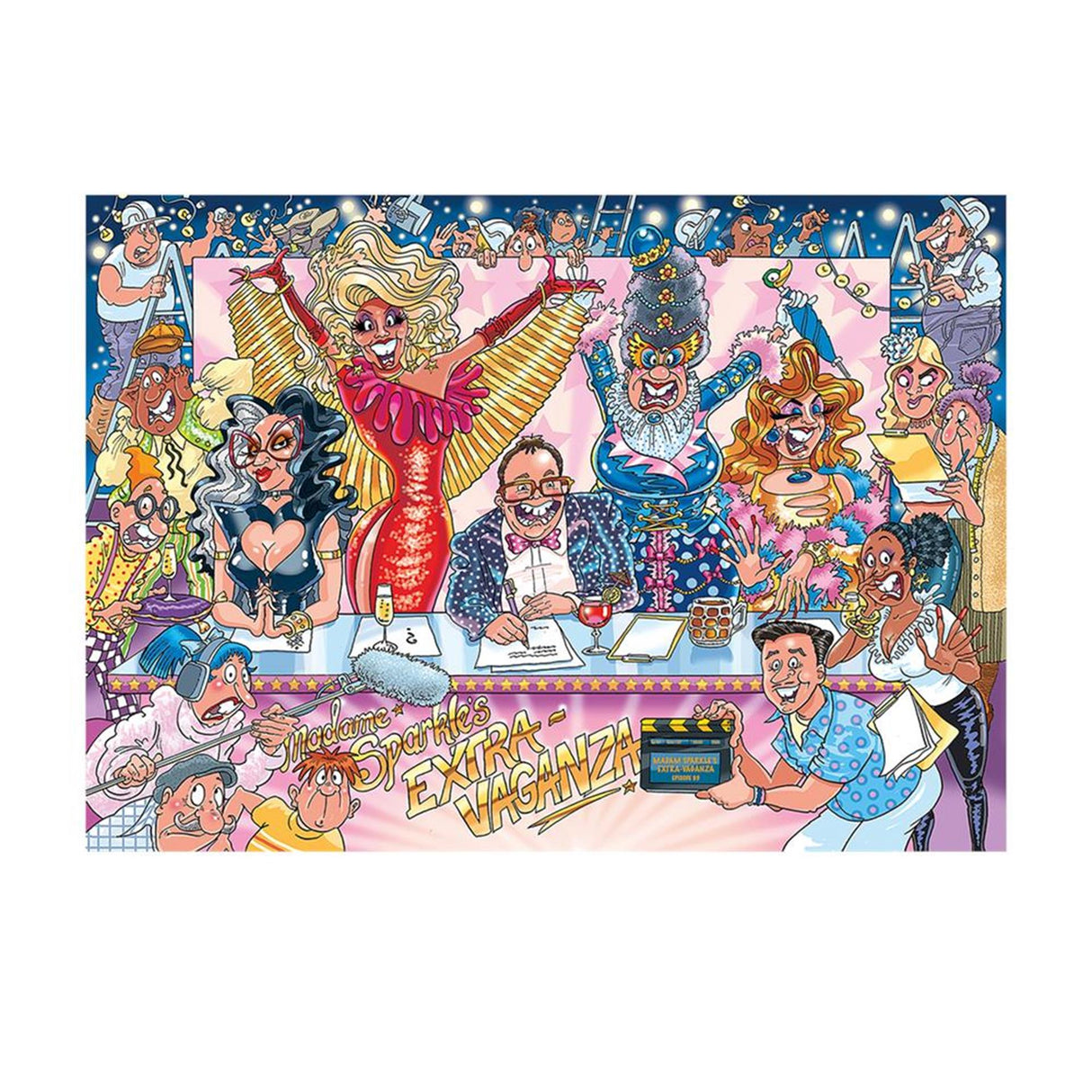 Jumbo Wasgij Original 42 - Glitter And Sparkle!, 1000 Stück.
