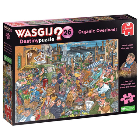Jumbo Wasgij Destiny 26 Puzzle – voller Bio!, ​​1000 Teile.