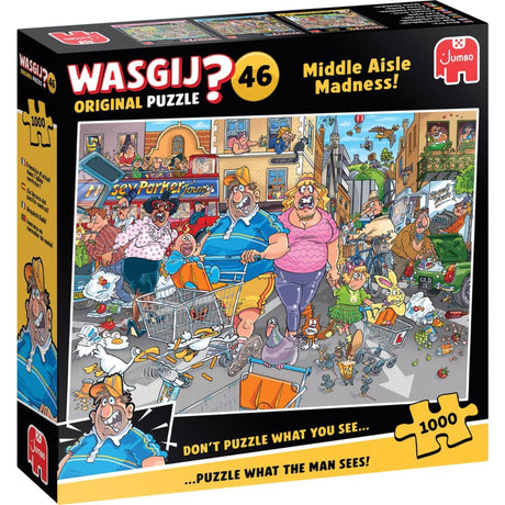 Wasgij Original 46 Puzzle – tolle Möglichkeiten!, 1000 Teile.