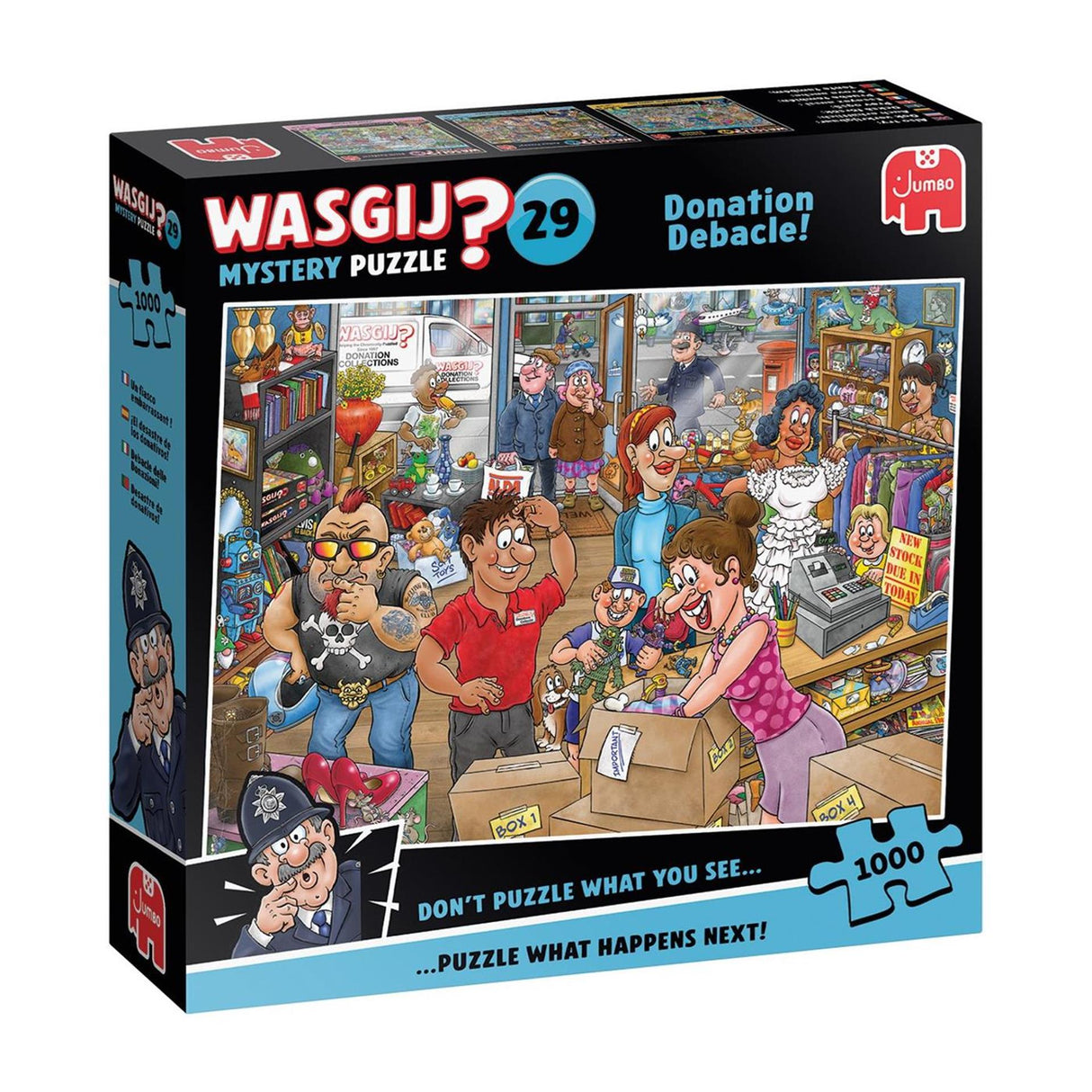 Jumbo wasgij Mystery 29 – Spendendebakel! - 1000 Stk.