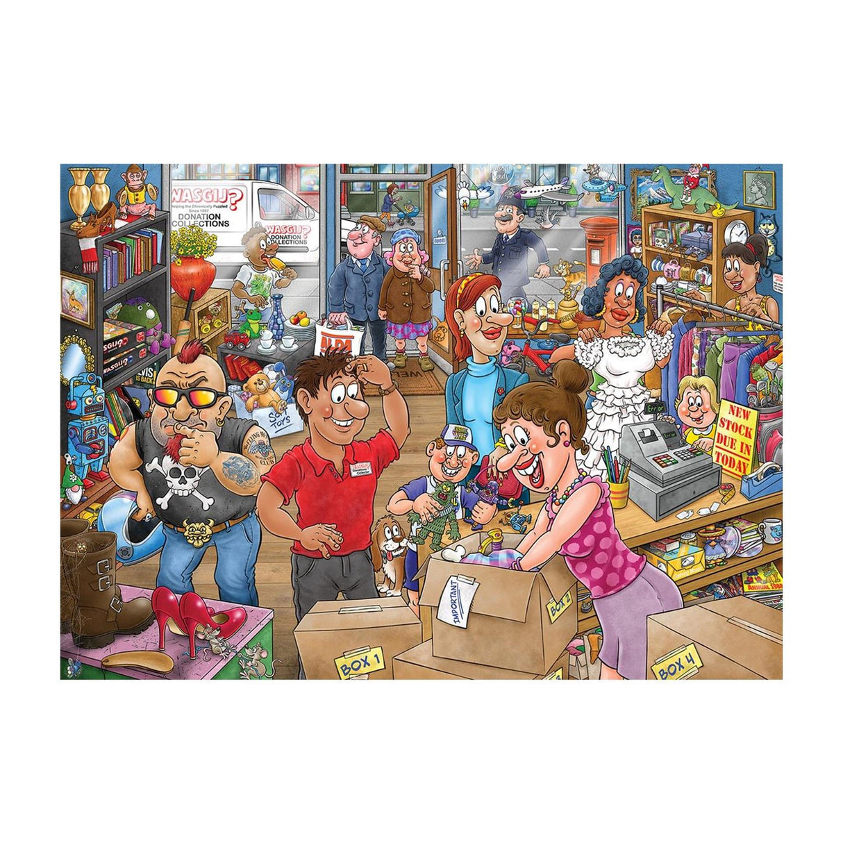Jumbo wasgij Mystery 29 – Spendendebakel! - 1000 Stk.