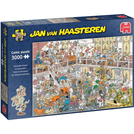 Jan van Haasteren Puzzle - Die Renovierung, 3000 Teile.