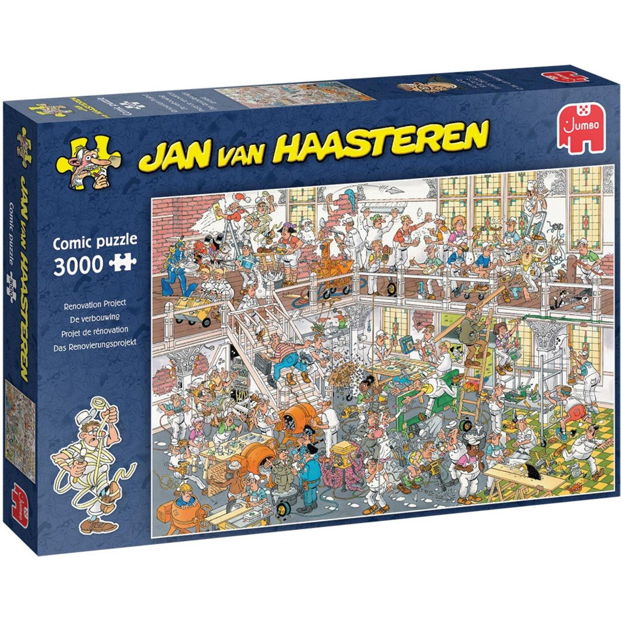 Jan van Haasteren Puzzle - Die Renovierung, 3000 Teile.
