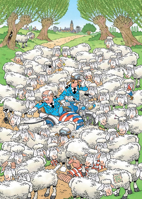 Jan van Haasteren Puzzle-Experte 7 – gelähmt, 500 Teile.