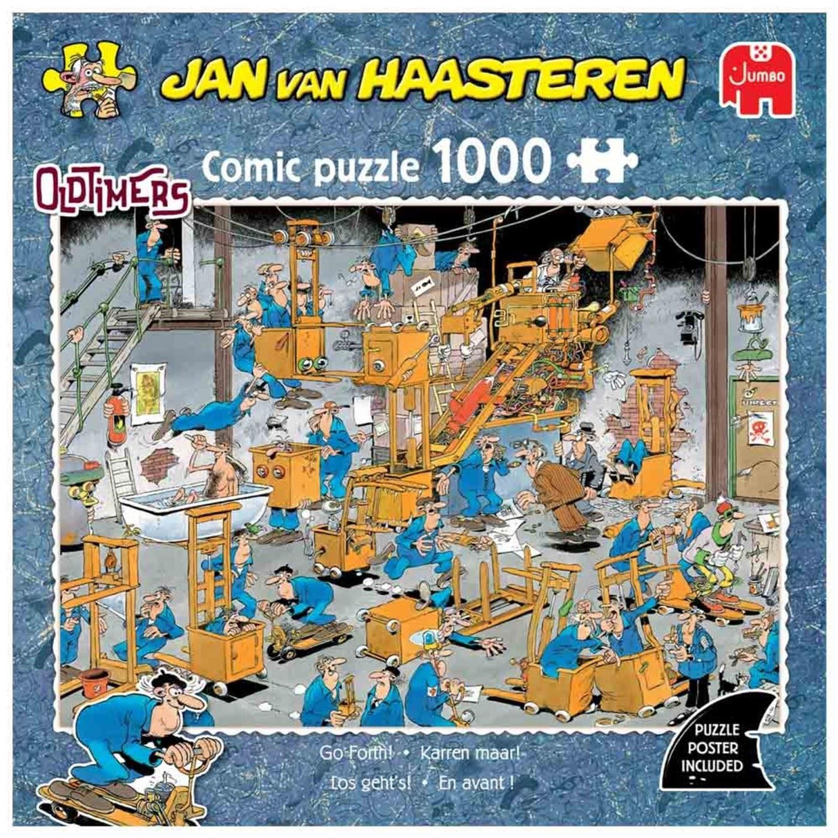 Jumbo-Puzzle jvh Oldtimer 1000tlg