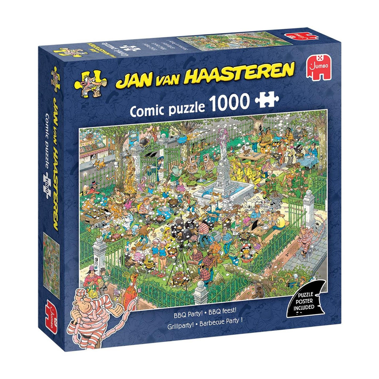 Jan van Haasteren Jumbo-Puzzle JVH Grillparty! 1000 Stück
