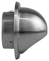 Renson 1006275 - bolrooster inbouw 638 inox ø100 | 2 stuks