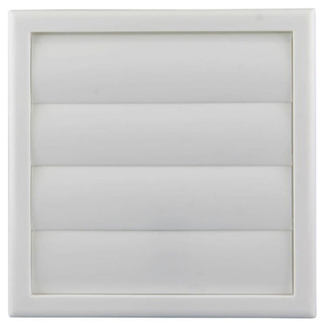 Renson 1006374 - dampkaprooster opbouw 733 pvc ral 9010 187x187mm | 2 stuks