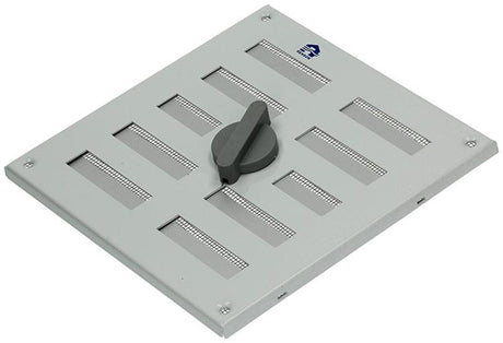 Renson 1006325 - regelbare rooster opb. 4037 alu ral 9010 155x155mm | 2 stuks