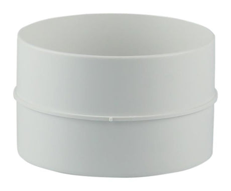 Renson 1006395 - pvc verbindingsstuk 7006 wit ø 100 | 4 stuks