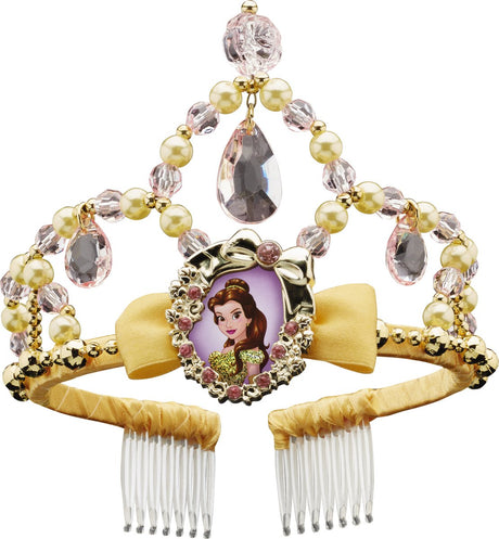 Verkleidung Disney Prinzessin – Die Schöne, das Biest, Belle Classic Tiara, Größe Einheitsgröße, Kind, Mädchen