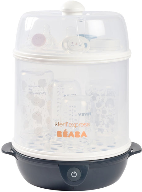 Béaba-Sterilisator – schnell und effizient – 6 Minuten Sterilisation – 2 Räume – automatische Abschaltung