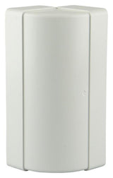Renson 1006404 - pvc hoekverbinding vert.90° 7015 wit 204x60mm | 3 stuks