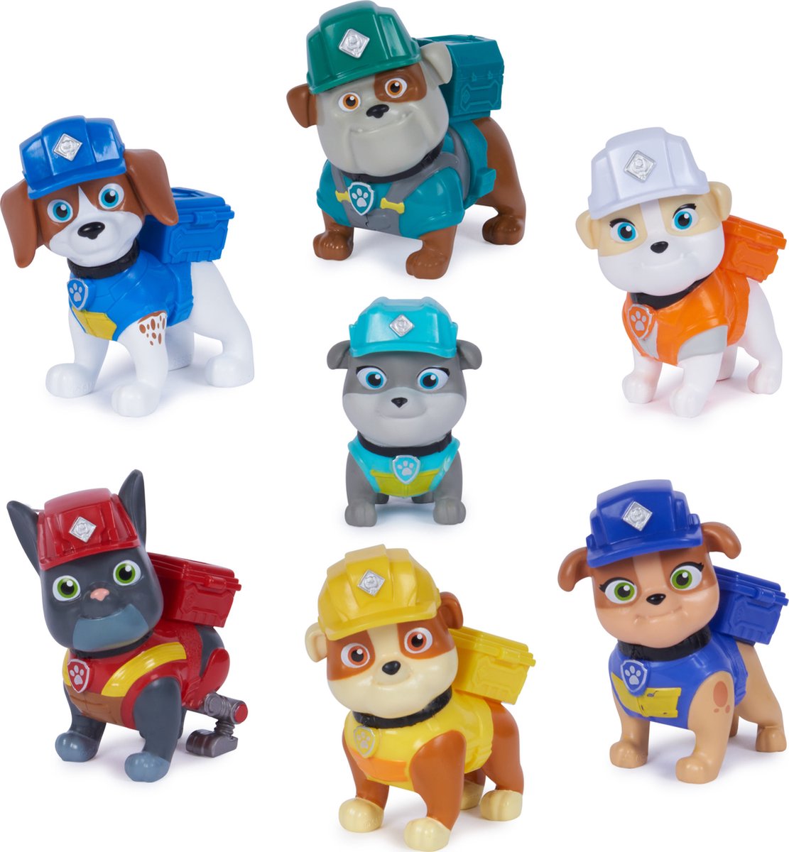 Spinmaster Rubble Crew 7-Figuren-Geschenkpaket