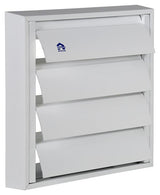 Renson 1013878 - lamellenrooster alu wit 433 173x173mm | 2 stuks