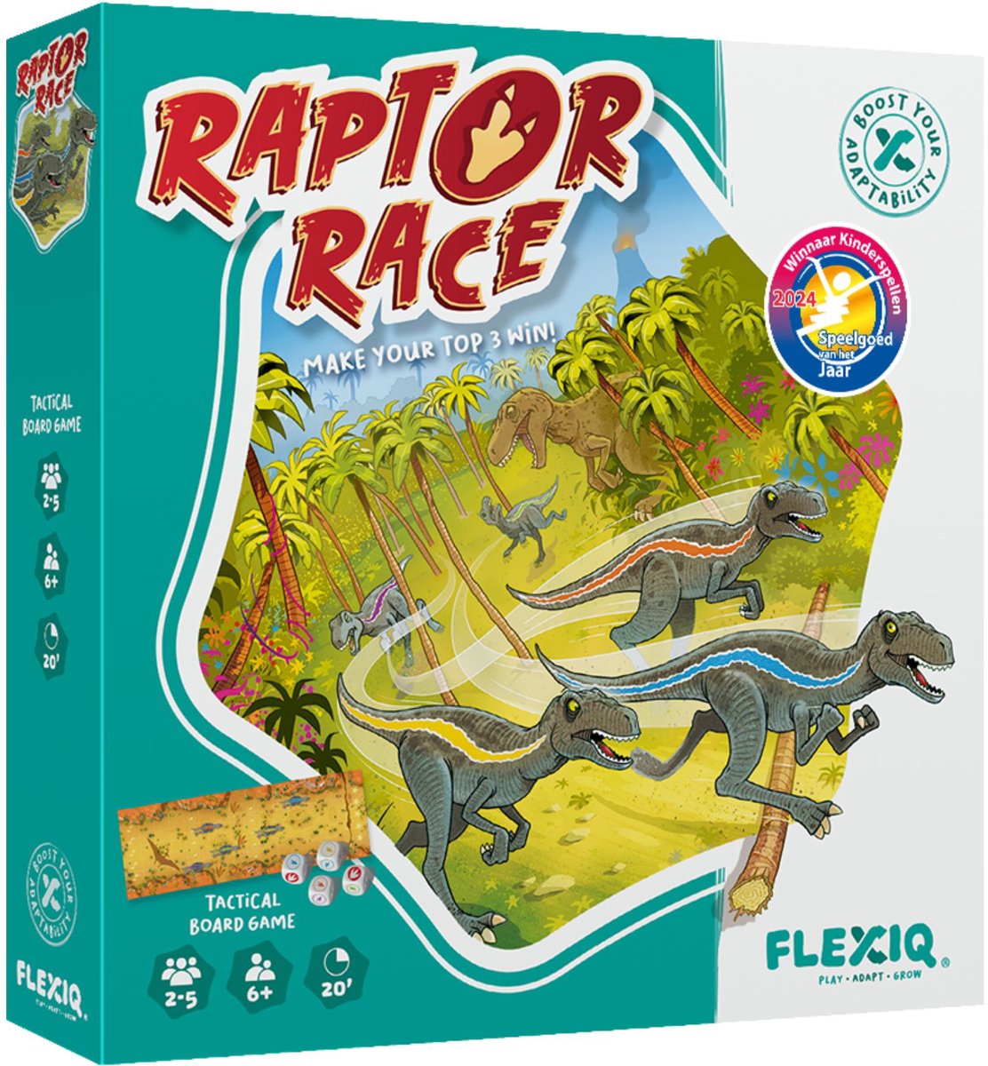Asmodee-Spiel Raptor-Rennen