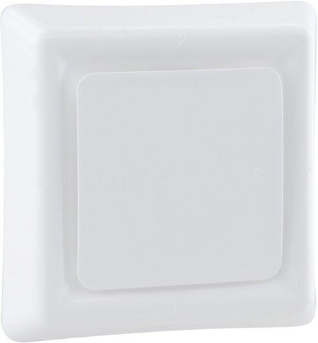 Star x starx afzuigventiel vierkant - ø125 mm - wit