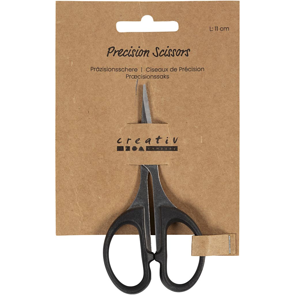Creativ Company Präzisionsschere, L: 11 cm, Rechtshänder, 1 Stück