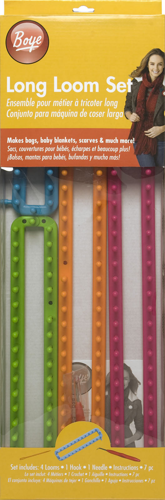 Einfachheit • Handstrick-Webstuhl-Set lang