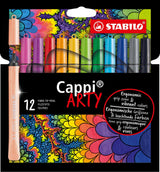 Stabilo cappi arty Filzstifte, 12 Stück im Etui